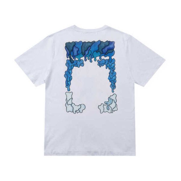 

brand designer luxury men's t shirt white back arrow x letters print women t-shirt casual cotton tees t-shirts hip hop short sleeve cou, White;black