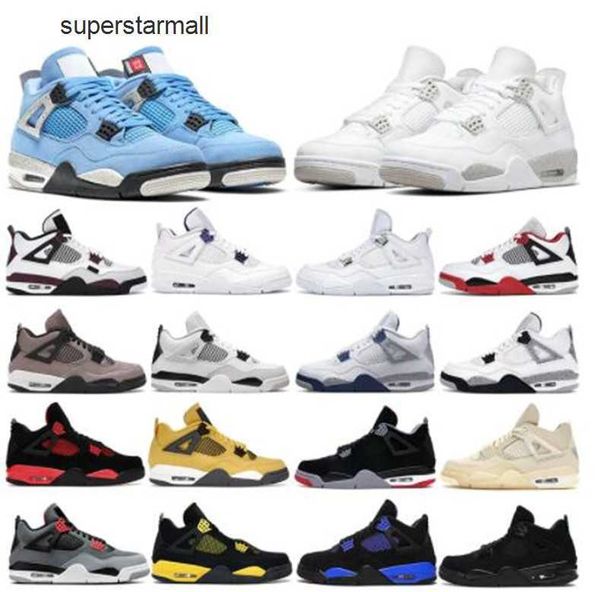 

jodan jumpman jordens 4 4s basketball shoes military black cat canvas shoe men wild things guava ice lemon venom white cement oreo x red air