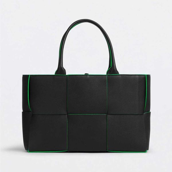 

bag venetas designer bottegas women's handbags 2023 imported cowhide tote large lattice woven portable shopping capacity leather