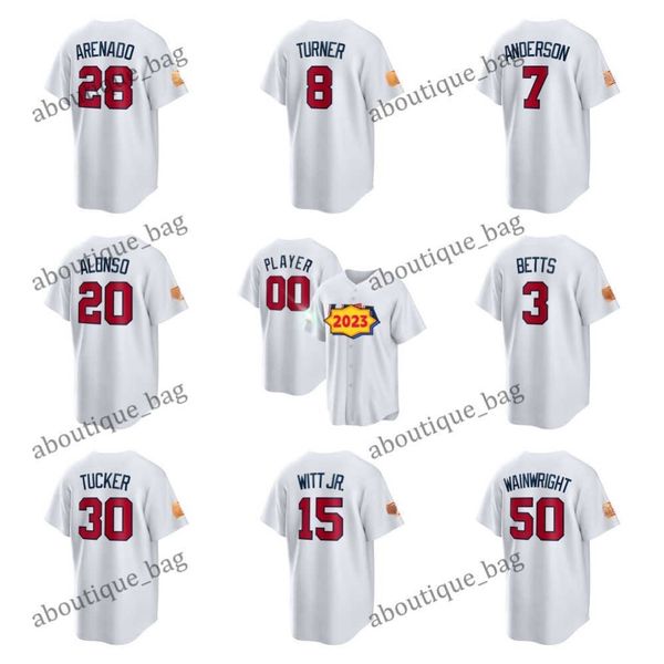 

custom team baseball jersey mike trout bobby witt jr. nolan arenado nestor cortes clayton kershaw realmuto betts tucker schwarber goldschmid, Blue;black
