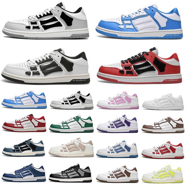 

skel low men women running shoes sneaker white orange green black light grey blue red brown yellow navy mnes trainers sports sneakers 36-45