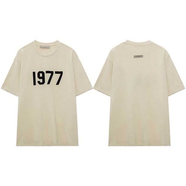 

fog t shirt men's women essentialls designer tees ess tshirts short quality sleeve fg rich high fashion plix, White;black