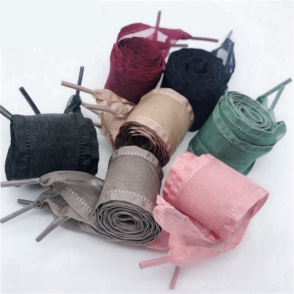 

shoe parts accessories shoelaces 50 pcs stochastic color y3447 230328, White;pink