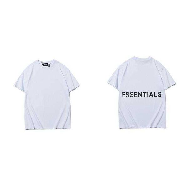 

fog t shirt men's women essentialls designer tees ess tshirts sleeve high short flower main line 0lt9, White;black