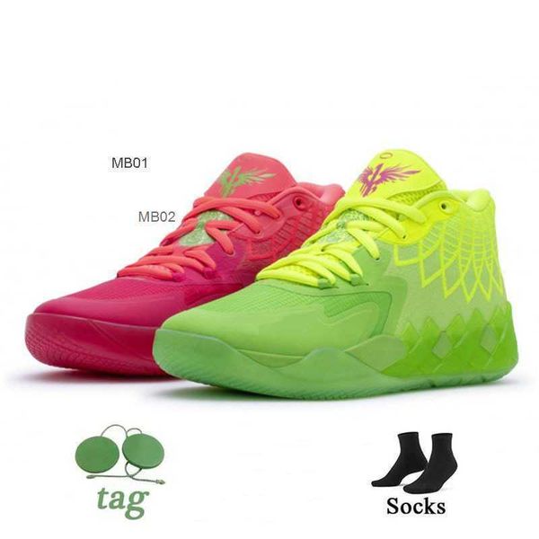 

aaa mb.01 rick and morty basketball shoes for sale lamelos ball men women iridescent dreams buzz city rock ridge red galaxy not from here ki, Black