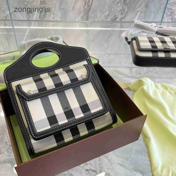 

style 2023 hands outlet synchronous bag new luxury counter burbreryes bags designer portable messenger womens bag aggo lzkn