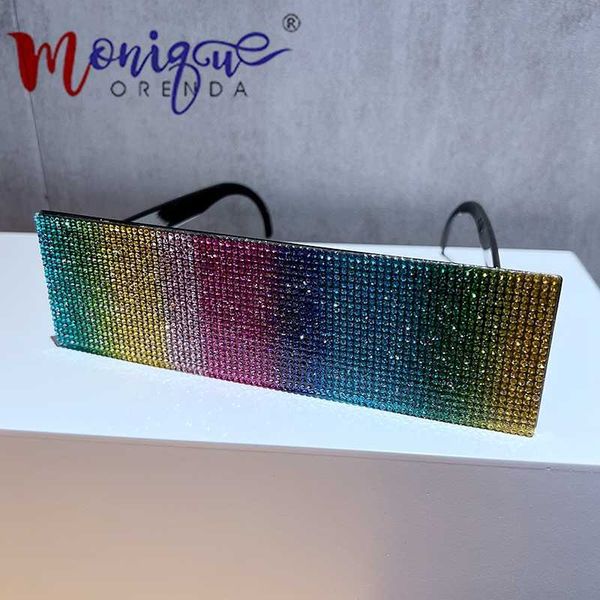 

sunglasses womens 2023 luxury full diamond large size proformace sun glasses female party style disco accessories women230328