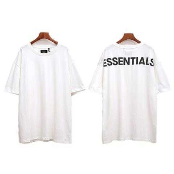 

fog t shirt men's women essentialls designer tees ess tshirts short quality sleeve rich cotton high couple l0je, White;black
