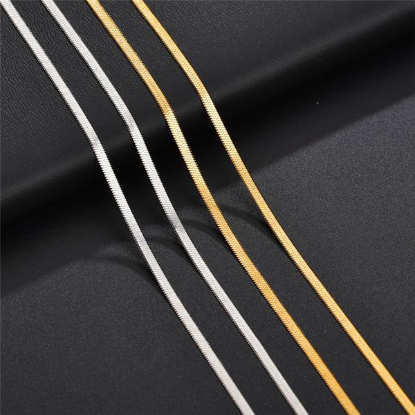 

fashion stainless steel necklace woman 18k gold chain for man party hiphop designer jewelry south american silver mens necklaces chokers acc