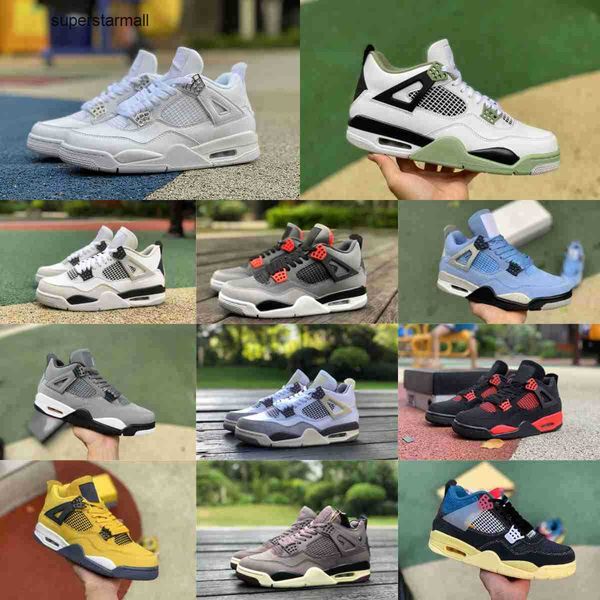 

jumpman seafoam 4 4s basketball shoes mens women pure money craft pn dust military black cat a ma maniere white oreo infrared red thunder br