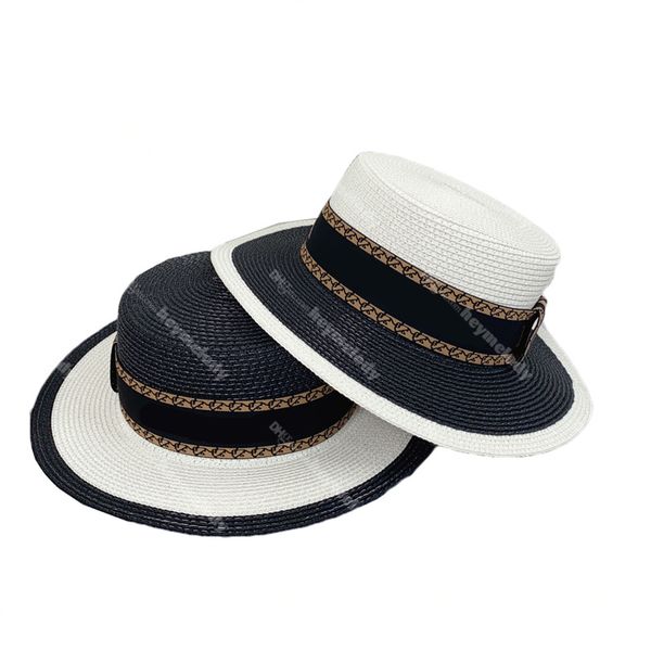 

summer beach bucket hats designer women straw hat holiday wide brim caps sunshade cap, Blue;gray