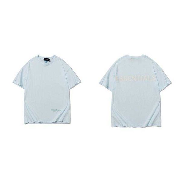 

fog t shirt men's women essentialls designer tees ess tshirts high short sleeve flower main line 3 kvhm, White;black