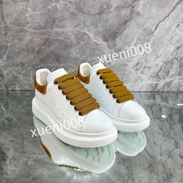 

women autumn casual shoes leather color matching small fragrance thick sole sneakers female leisure father shoes, Red;white