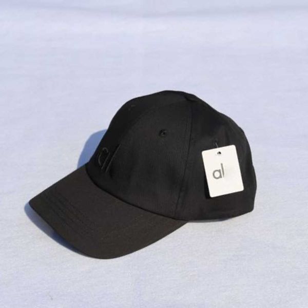 

designer alos ball cap yoga baseball hat fashion summer women versatile big head surround show face small sunvisor hat wear duck tongue blac, Blue;gray