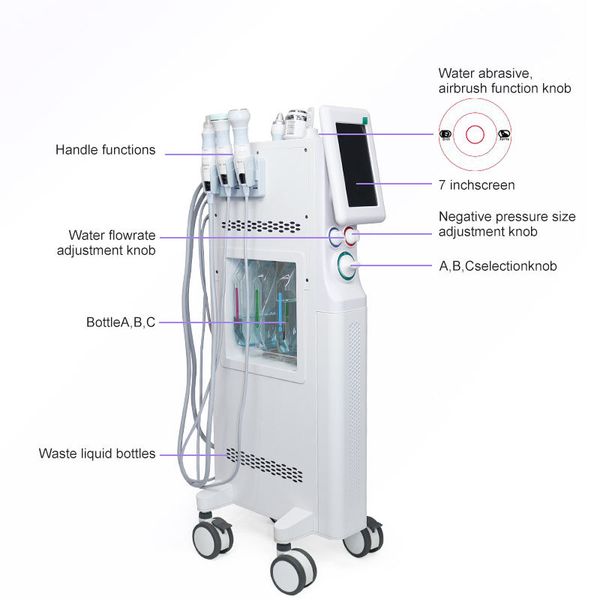 

2022 nv-wx600 facial pore cleaner skin peeling scrubber for exfoliator face lift hydrogen oxygen facial beauty machine, Black;white
