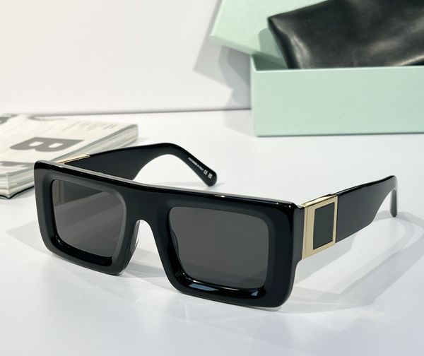 

fashion trendy designer 049 mens women sunglasses acetate rectangular shape glasses summer avant-garde personality style anti-ultraviolet co, White;black