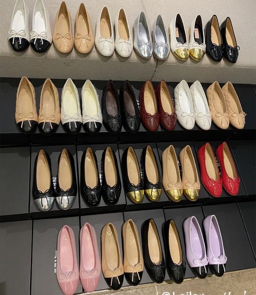 

bailamos brand designer flats sandals women low heel ballet square toe shallow shoes slip on loafer round toes ballet flat shoe channel zapa, Black