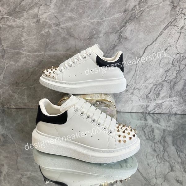 

designer fashion flowers genuine leather patchwork low trainers sneakers runway platform round lace up mens2023, Black