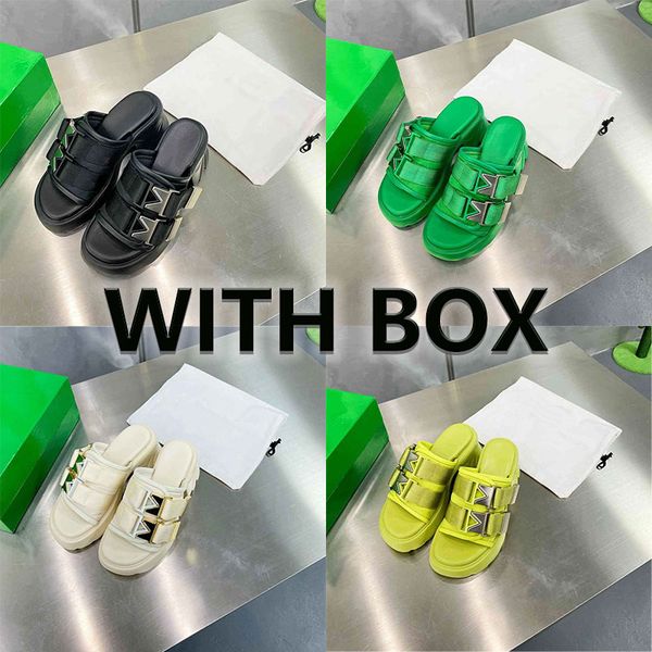 

casual shoes new designer women slipper sandal sports slide broadband ultra light platform slippers double strap summer anti slip rubber met, Black