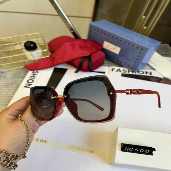 

luxury designer sunglasses 20% off red letter female ins holiday beach polarizer large frame diamond, White;black