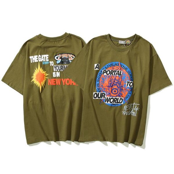 

new york ua classical designer t shirt summer short sleeve streetwear women men tshirt tee mens clothes, White;black