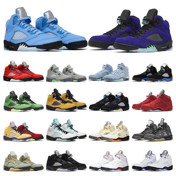 

men basketball shoes mens sneakers unc racer blue aqua alternate grape raging bull oregon outdoor women sports trainers size 5.5-13