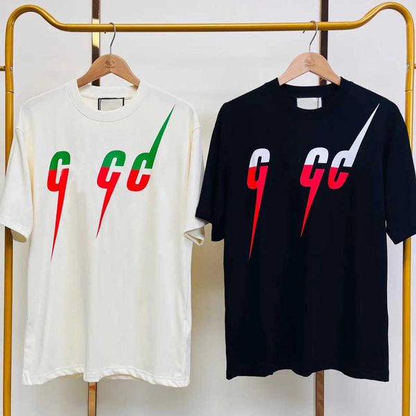 

cotton short sleeve t shirt designer t shirt luxury summer sweatshirt men women breathable pullover letter print pattern tee oversize t-shir, White;black