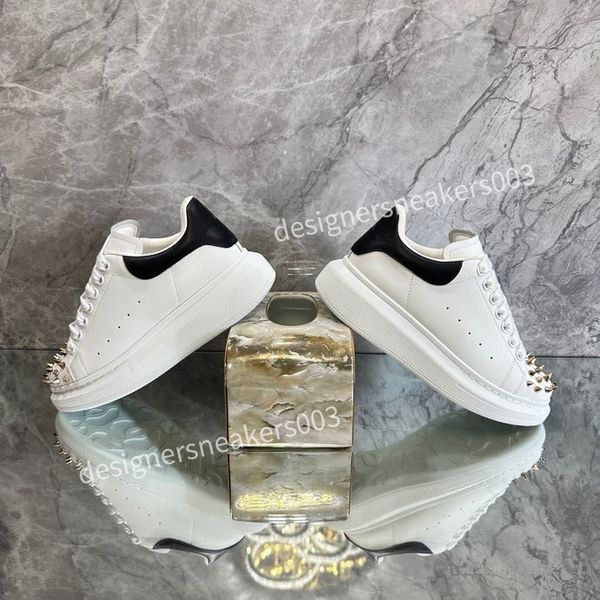 

designer fashion flowers genuine leather patchwork low trainers sneakers runway platform round lace up mens, Black