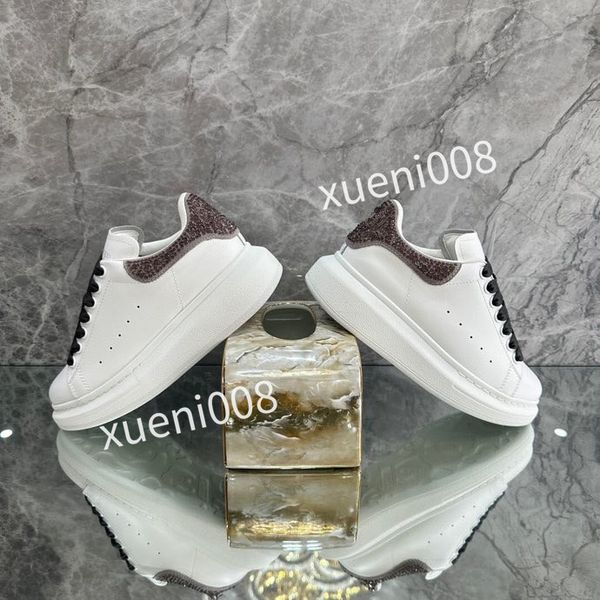 

2023men autumn casual shoes leather matching small fragrance thick sole sneakers female leisure father shoes, Red;white