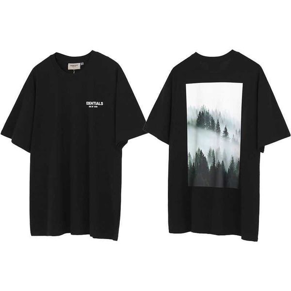 

fog t shirt men's women essentialls designer tees ess tshirts short quality sleeve fg rich high fashion 8256, White;black