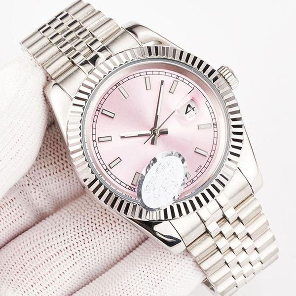 

watch case skeleton watch montre de luxe automatize sapphire watches reloj montre homme date just mechanical luminous watches watch, Slivery;brown