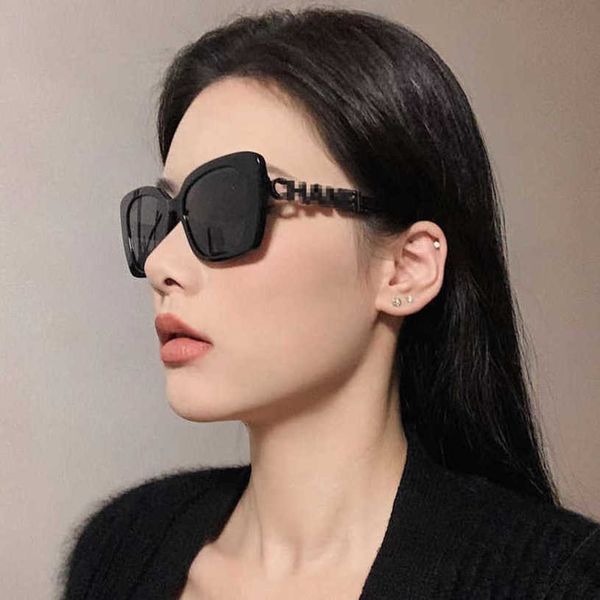 

luxury designer sunglasses 20% off high-grade fashion spicy girls small fragrance women personalized concave shape street p sunscreen, White;black