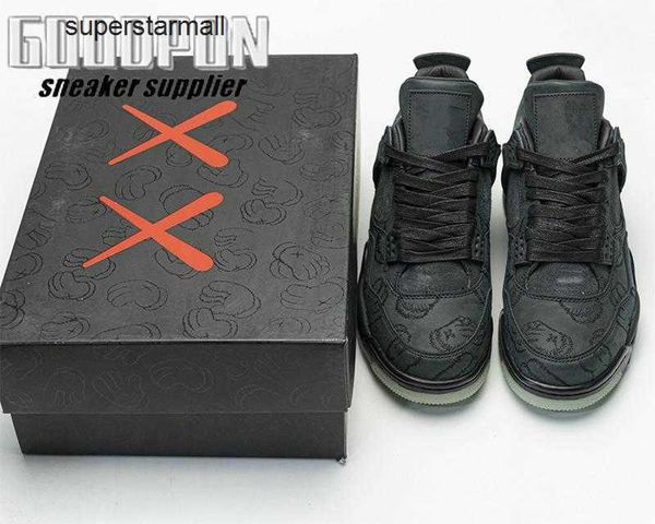 

2021 release black x jumpman 4 basketball shoes suede 4s fashion shoe mens womens 930155-001