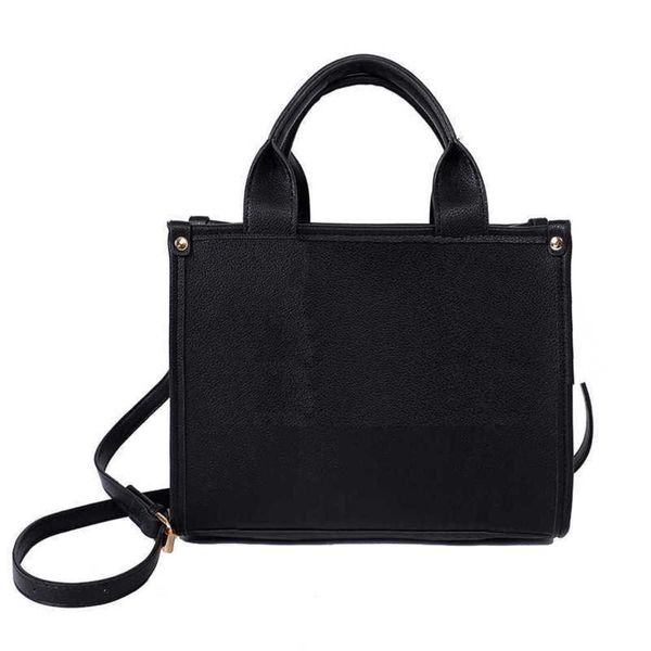 

totes marc the tote bag women designer bags fashion allmatch shopper shoulder leather handbags 220907