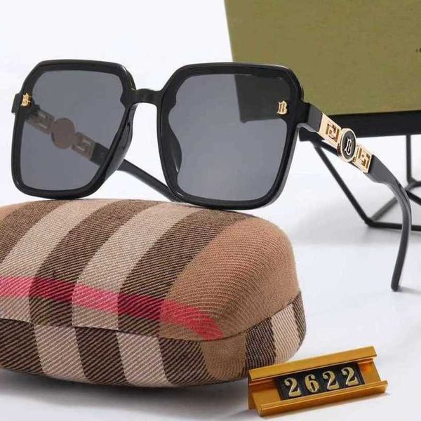 

luxury designer sunglasses 20% off overseas men women with large frame b for tourists p2622, White;black