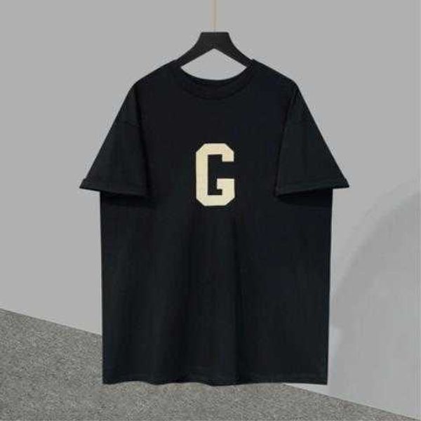 

fog t shirt men's women essentialls designer tees ess tshirts main quality line short sleeve high couple fashion 9dz2, White;black