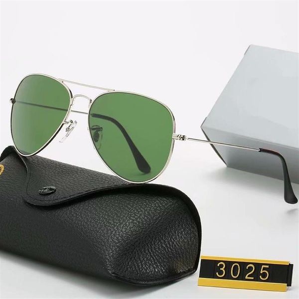 

classic design sunglasses brand vintage pilot sun glasses polarized uv400 men women 58mm glass lenses eraah rztshrszh237t, White;black