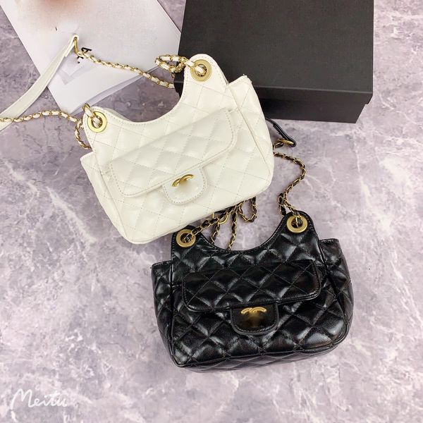 

chanei 23c collection gabriele designer bags shoulder bag oil wax leather crossbody bagss womens purses and handbags 24x18x6cm