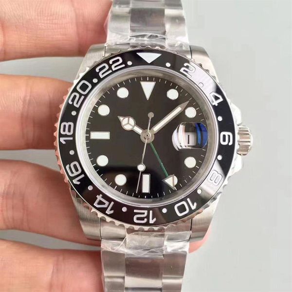 

newly listed v3 version mens watch ceramic rotating bezel big magnifier asia 2836 automatic movement stainless solid clasp wri251h, Slivery;brown