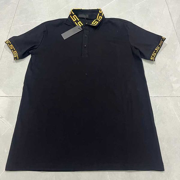 

mens polo shirt medusa designer tshirt polos embroidery crew neck shirts casual colthing summer sweatshirt mens womens shirs tees, White;black