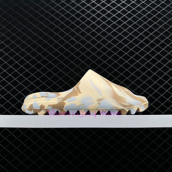 

designer beach slippers foam slide sandals women men bone summer runner ladies slides shoes mxt moon grey azure slider ochre desert, Black
