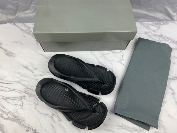 

women men beach luxury designers slippers sandals summer fashion flip flops leather lady slipper metal shoes sneakers double buckle clogs sl, Black