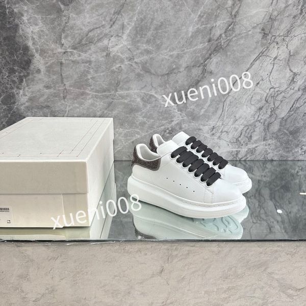 

2023new women autumn casual shoes leather matching small fragrance thick sole sneakers female leisure father shoes, Red;white