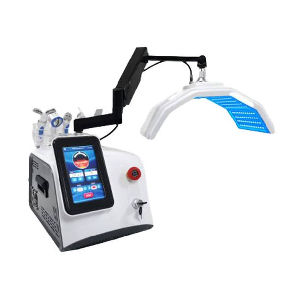 

2023 7 color spectrometers pdt led light therapy body care machine face pn face massage, Black;white