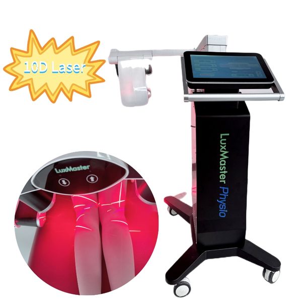 

10d laser machine with multi wvelength for plantar fasciitis arthritis rehabilitation machine, Black