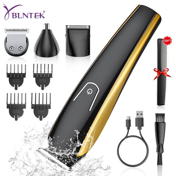 

hair trimmer yblntek 3 in 1 multifunctional men machine clipper electric beard shaver nose barber grooming kit 230328