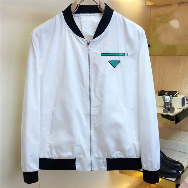 

fashion men's jacket prad pradity new anti-wrinkle soft letter spring and autumn couple leisure coat student 2325, Black;brown