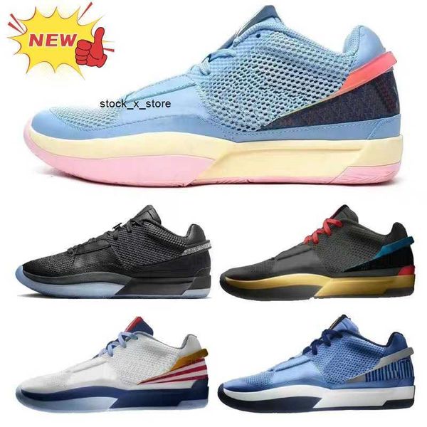 

men basketball shoes ja morant 1 day one sneakers sport shoe basketball shoes men sport sneakers midnight scratch casual shoes with box size, Black