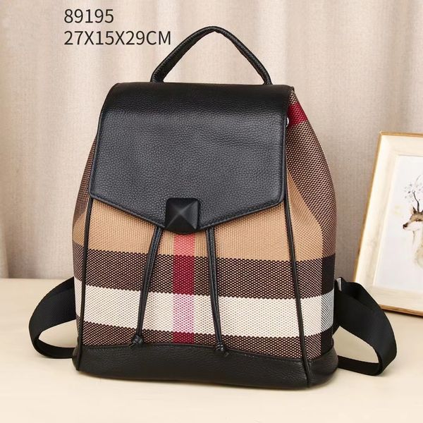 

school bags spring fashion genuine leather anti-theft women backpack travel backpack girl oxford rucksack backpack ladies 230327