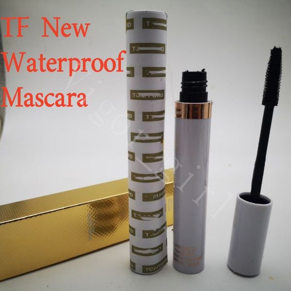 

new arrival tf brand mascara for girl eye beauty cosmetics lash rays mascara volume longue tenue waterproof black mascara women beauty make